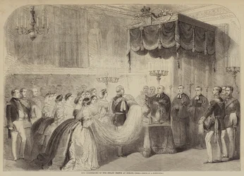 Die Taufe des Prinzen in Berlin